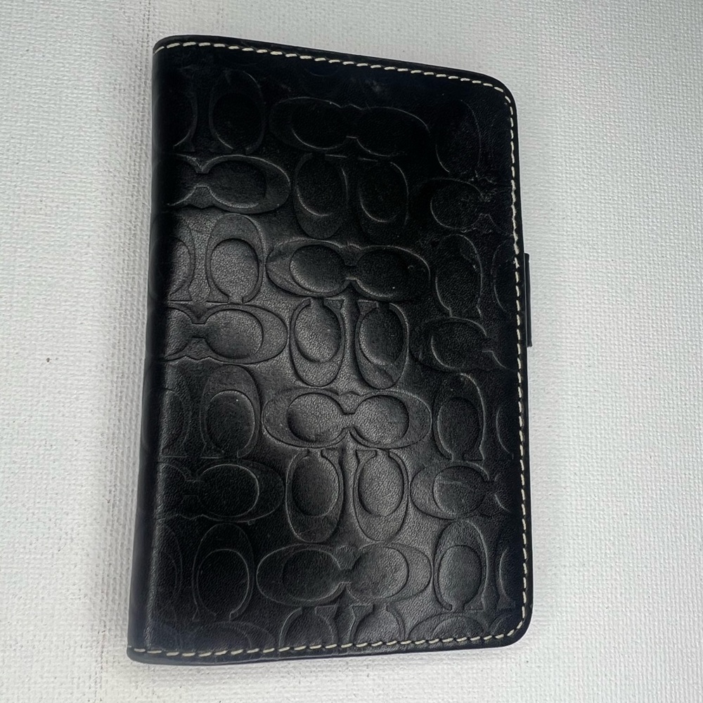 Coach Card Wallet With Mini Notepad - image 1